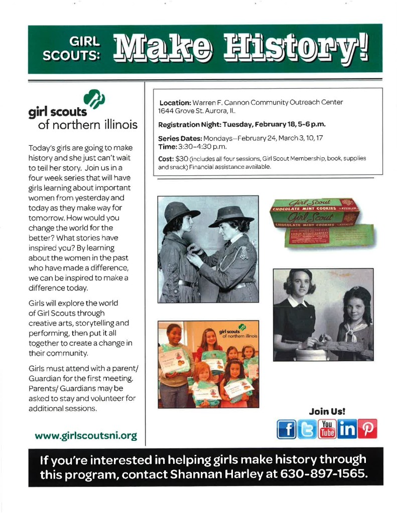 Girl Scouts: Make History